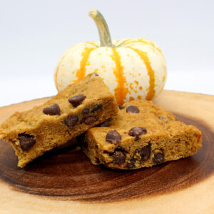 Pumpkin Chocolate Chip Cookie Bar